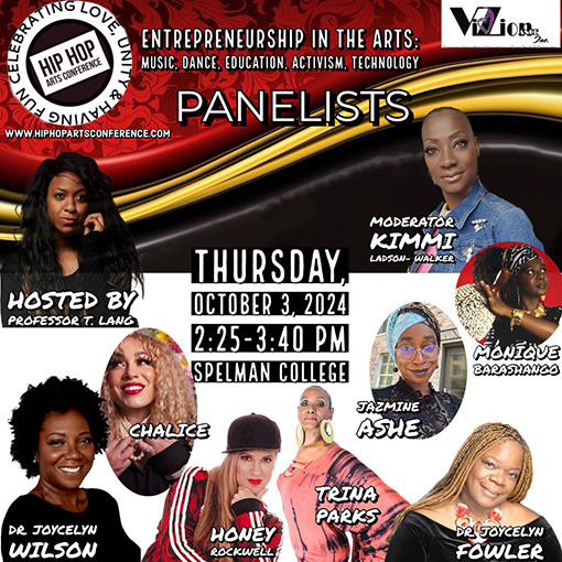 The 2nd Annual Hip Hop Arts Conference Panelists