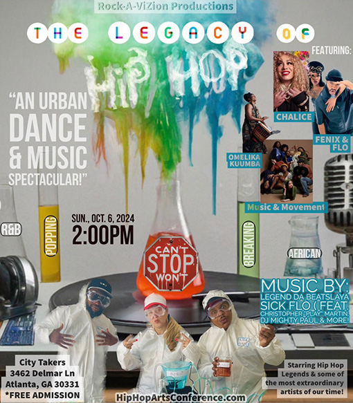 The Legacy of Hip Hop Flyer