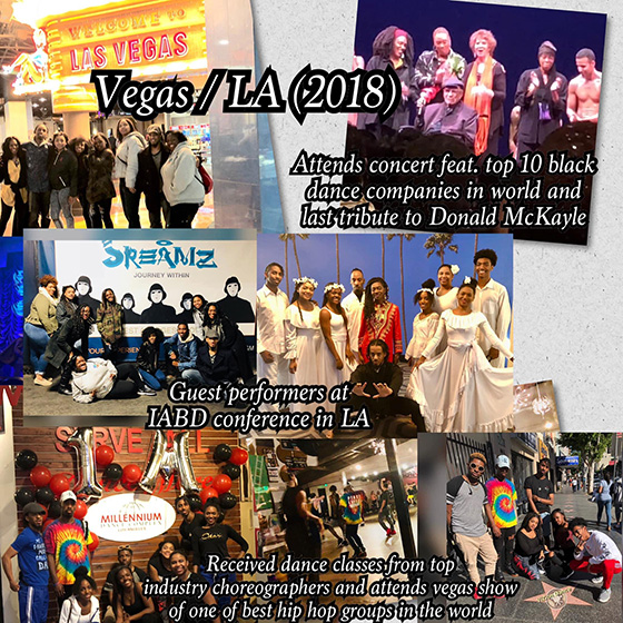 ViZion Dance in Las Vegas / Los Angeles - 2018